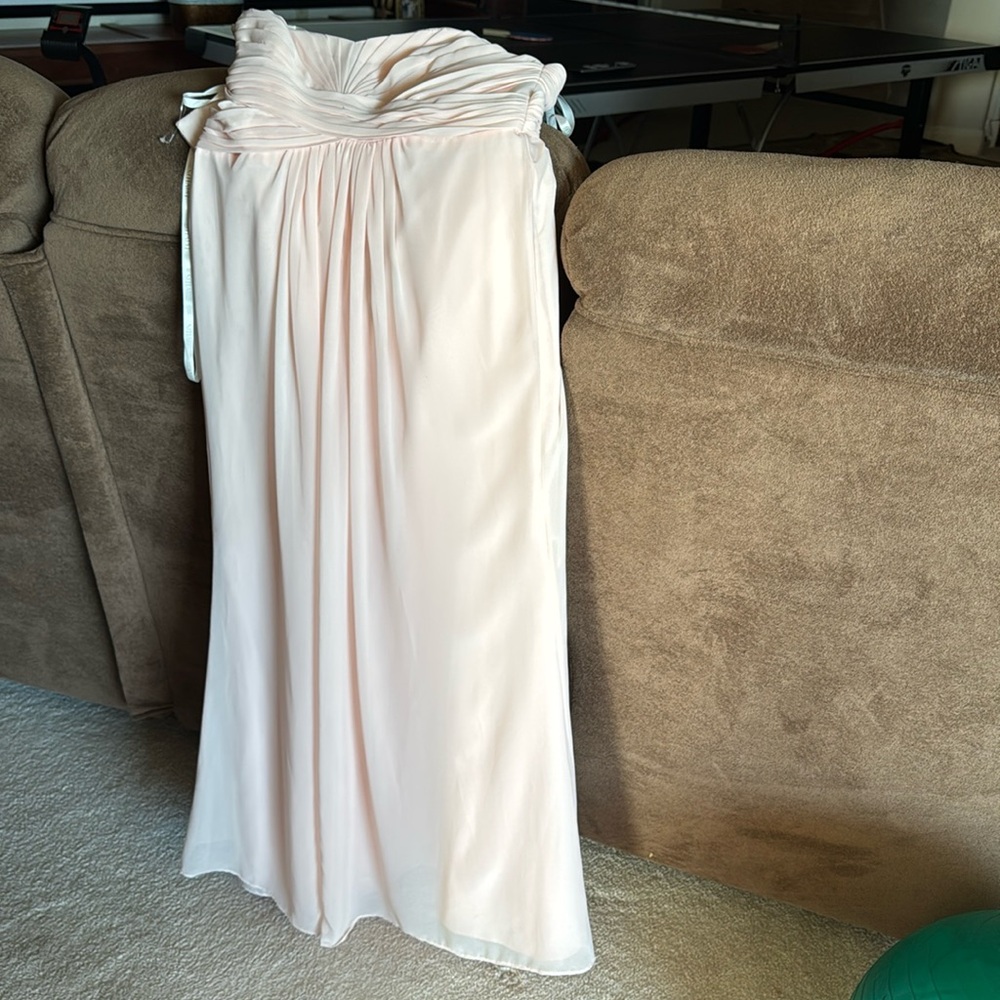Long David’s bridal dress